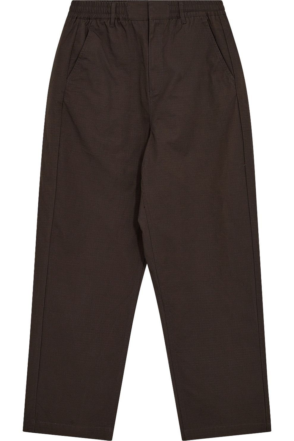 Juttu_SS25_Anerkjendt Broek Akjakob Ribstop_chocolate brown_