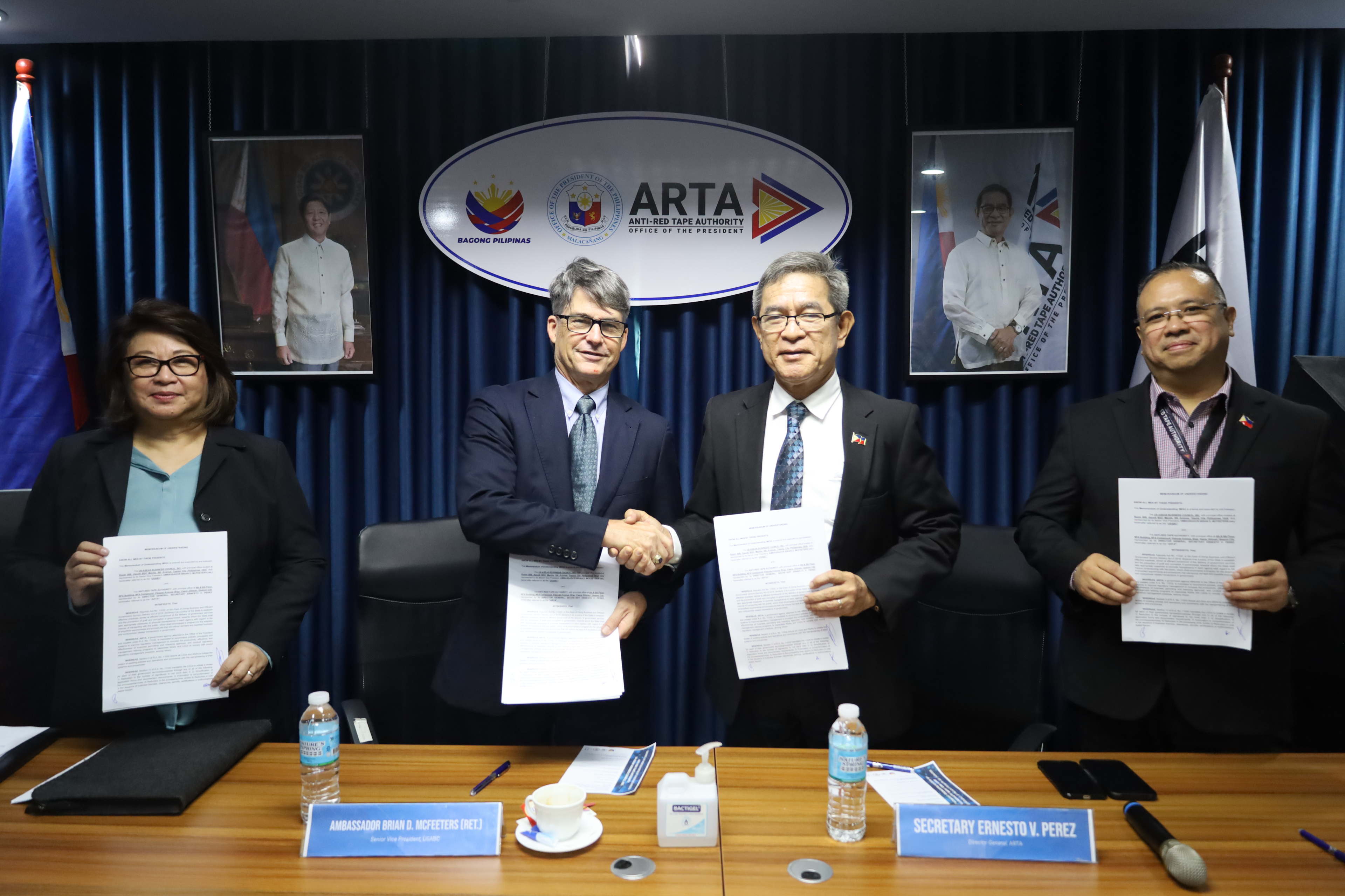 USABC and ARTA Sign Partnership to Enhance Ease of Doing Business in the Philippines