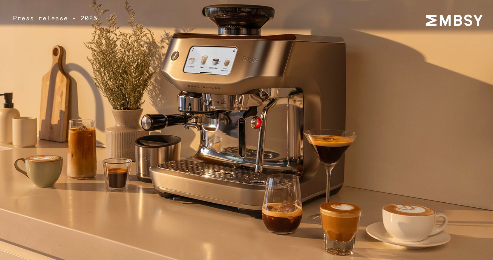 Sage Appliances® lanceert nieuwe espressomachine: de Oracle Dual Boiler 