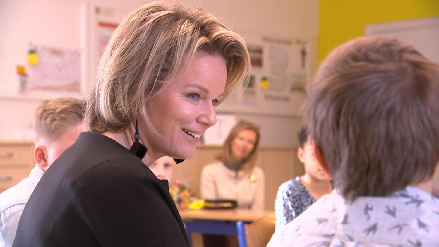 Koningin Mathilde (c) VRT