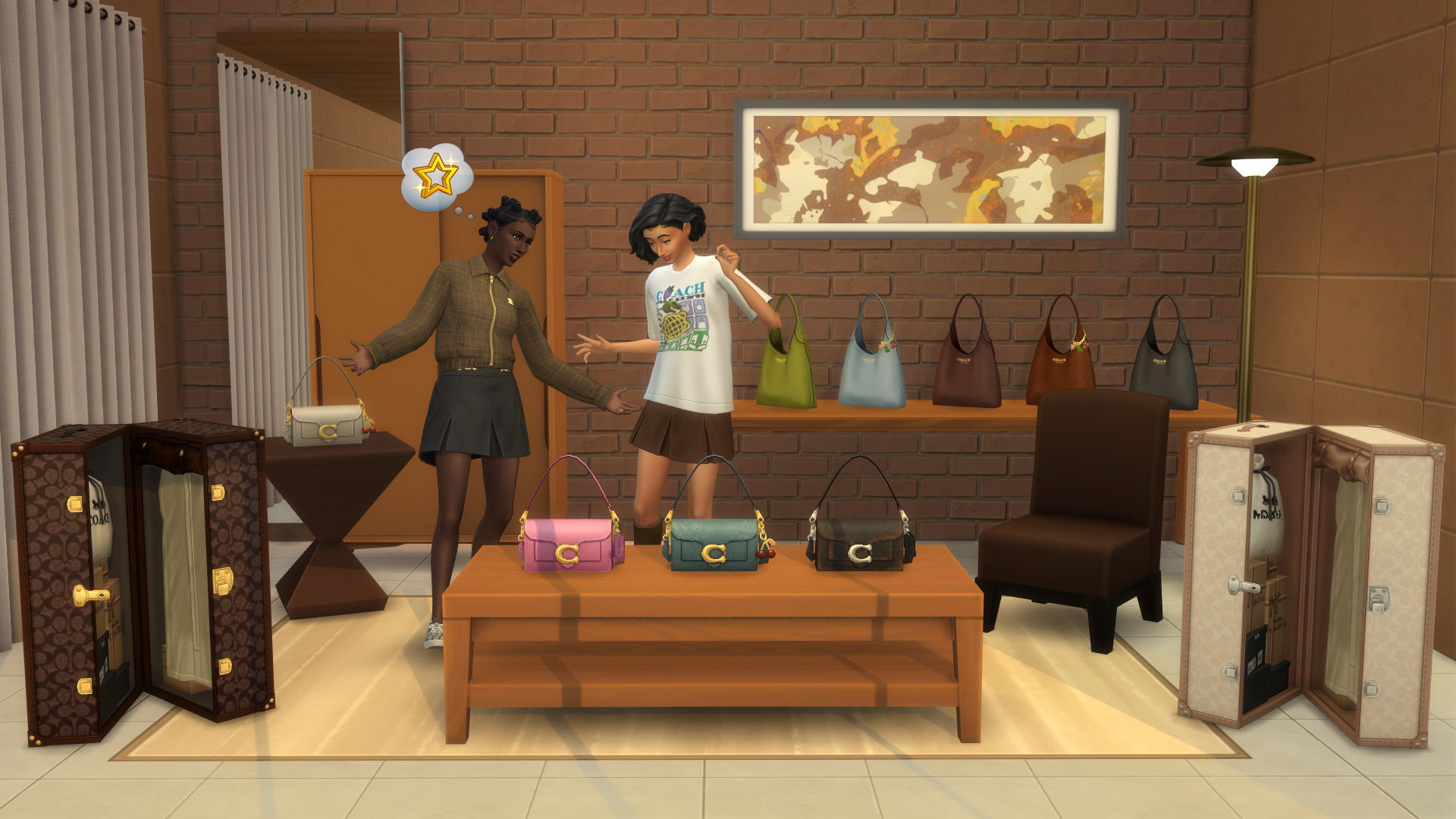 La collection Coach débarque dans Les Sims 4™ dès le 13 janvier