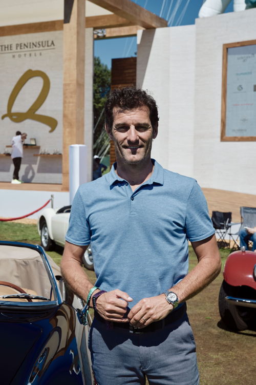 Mark Webber attends The Quail A Motorsports Gathering 