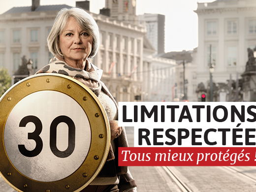 VO Citizen et Voice Agency invitent les Bruxellois à lever le pied