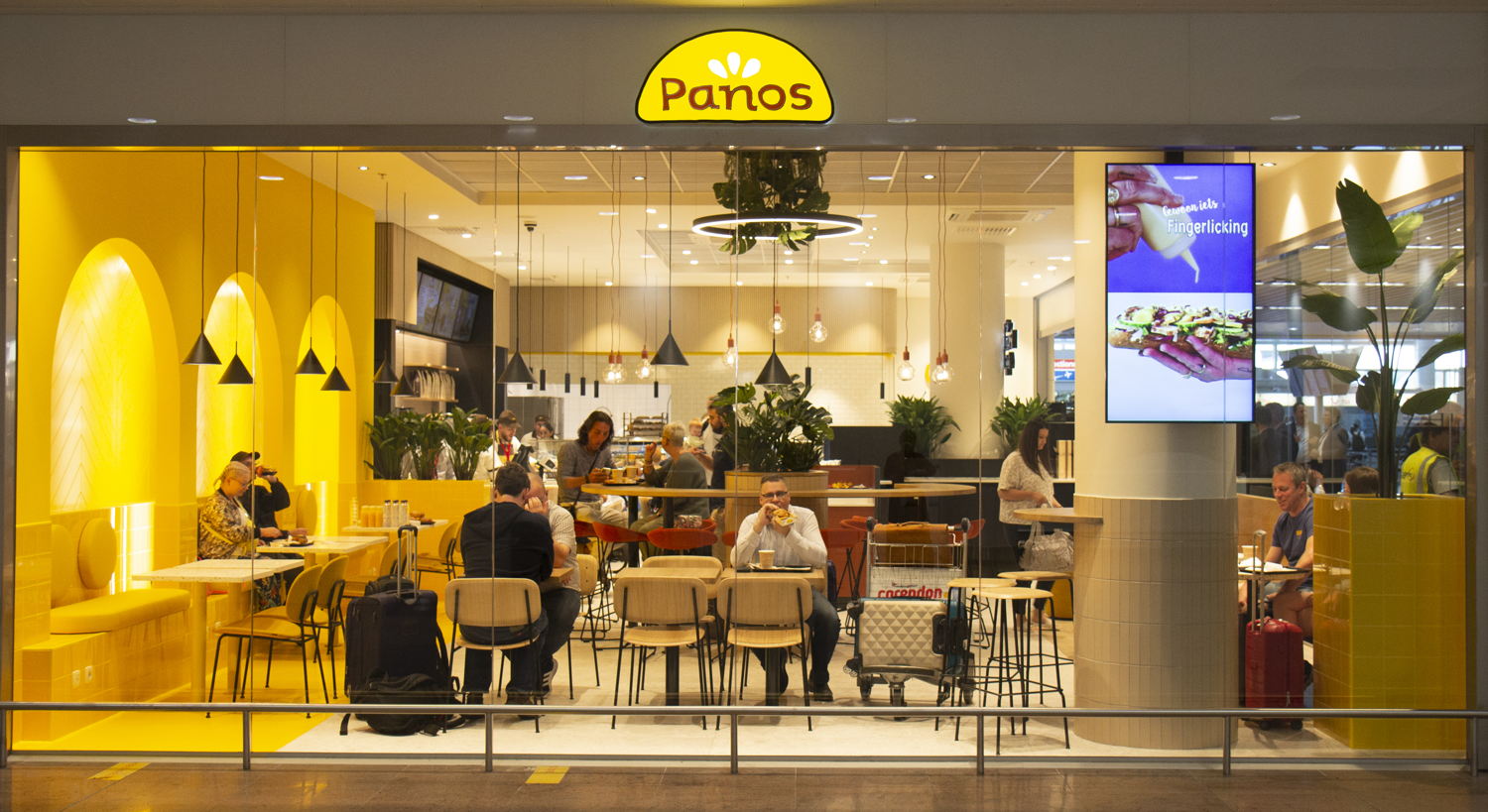 Autogrill inaugure un nouveau flagship store Panos à Brussels Airport