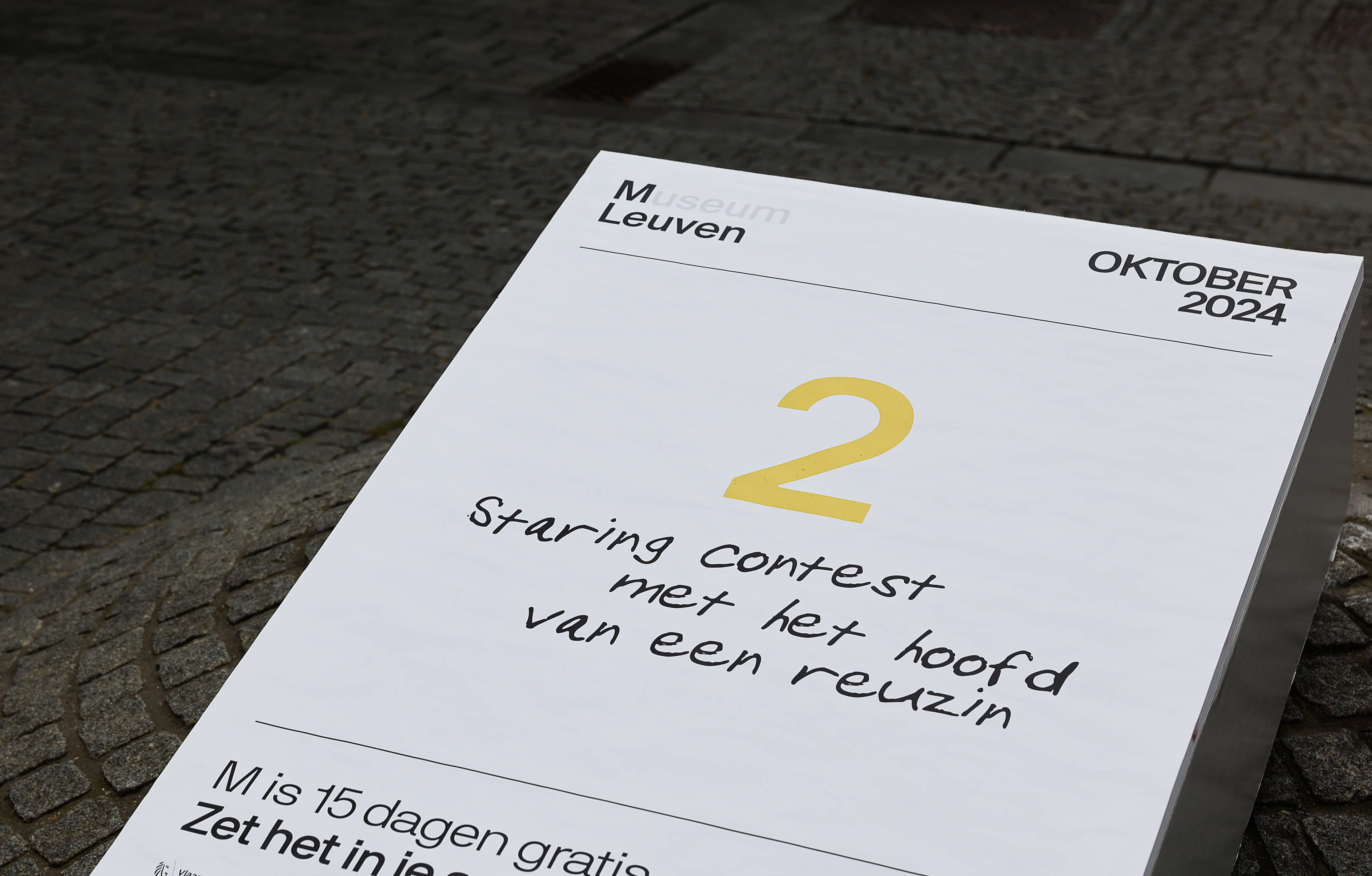 M Leuven celebrates its 15th anniversary with 15 days of free entrance