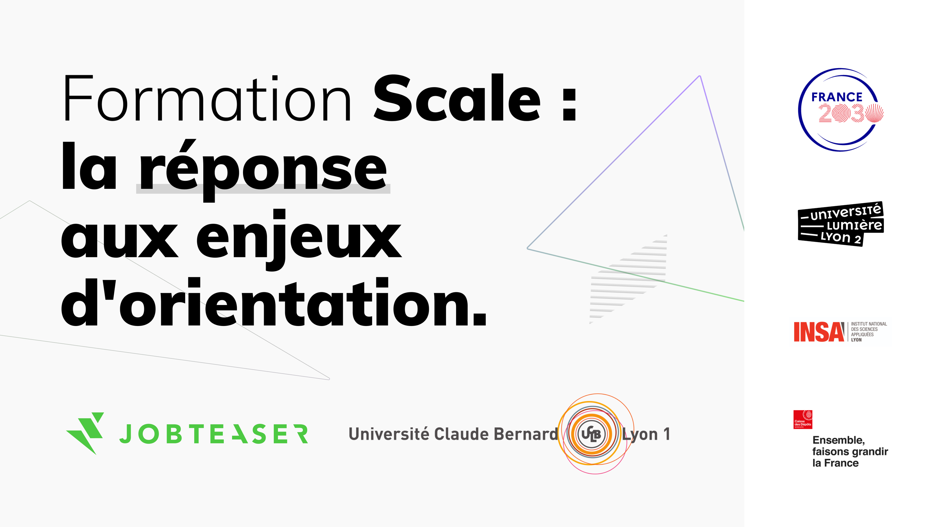 Scale : l'État investit 4,3 millions dans le développement d'une formation d'orientation professionnelle unique
