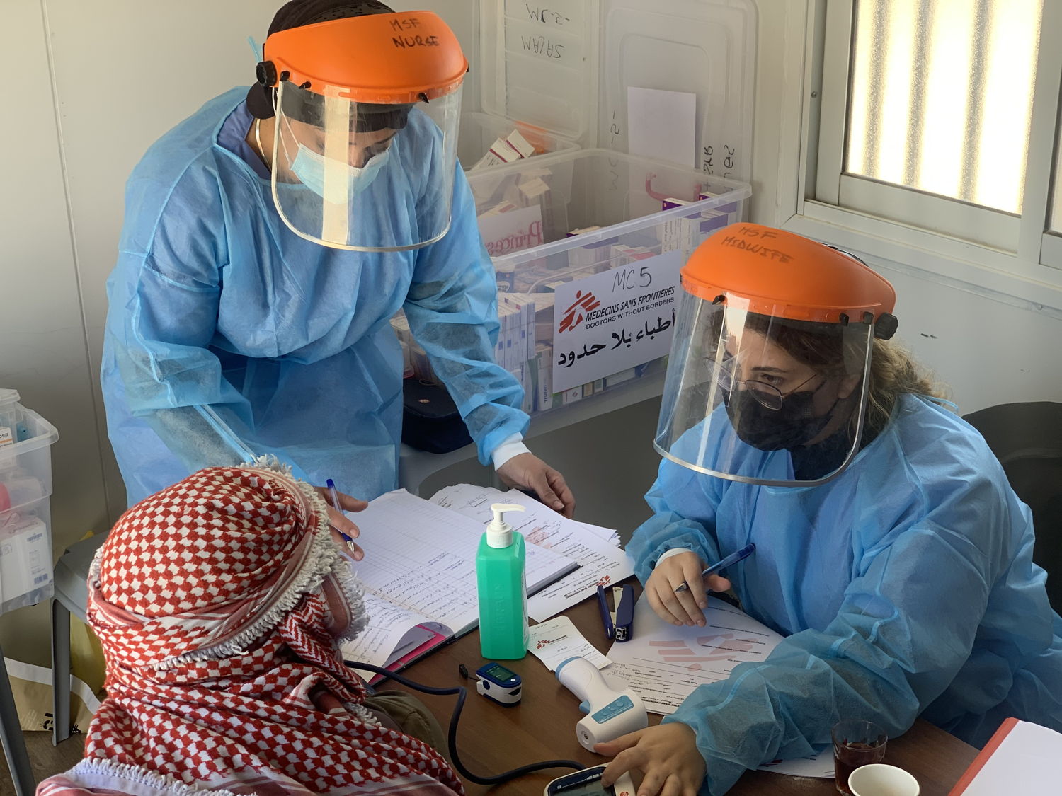 Medical activities in Hebron. Copyright: MSF