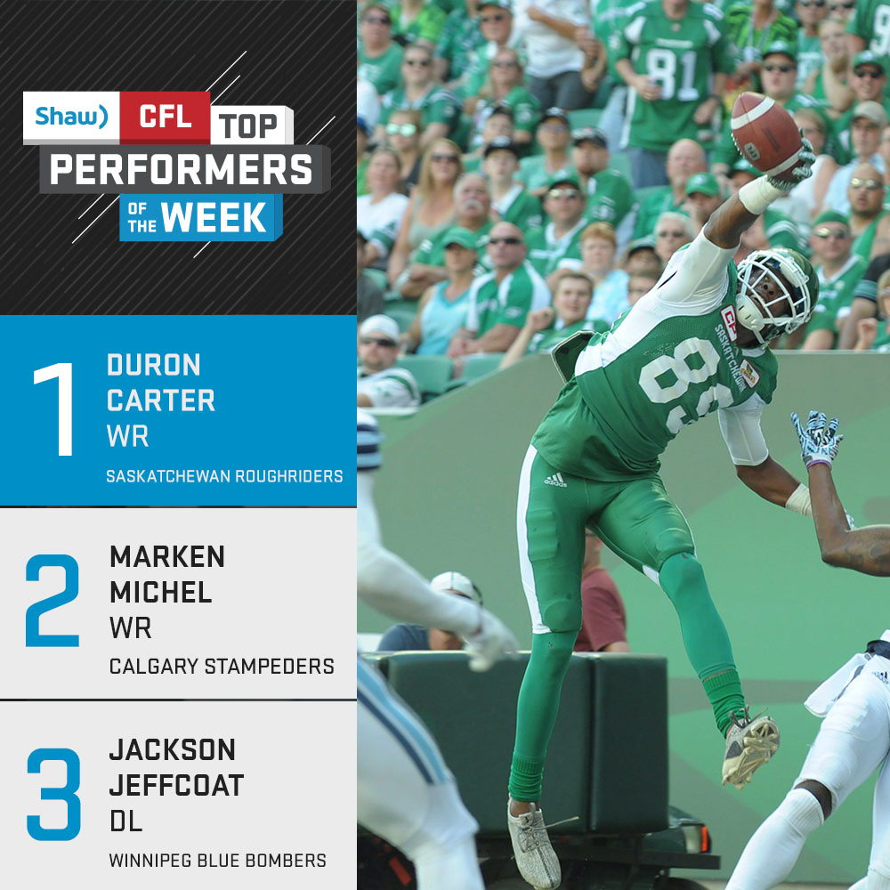 Shaw Top Performers - Week 6 
