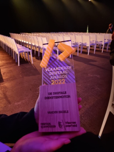 eGovFlowDIY krijgt Vlaanderen Digitaal Award in categorie ‘Beste Digitale Transformatieproject’