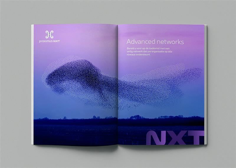Proximus NXT et SILK explorent les murmurations pour illustrer leur approche intégrée de la technologie