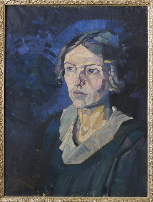 Atelierflat Jozef Peeters - portret Pelagia Pruym - Letterenhuis
