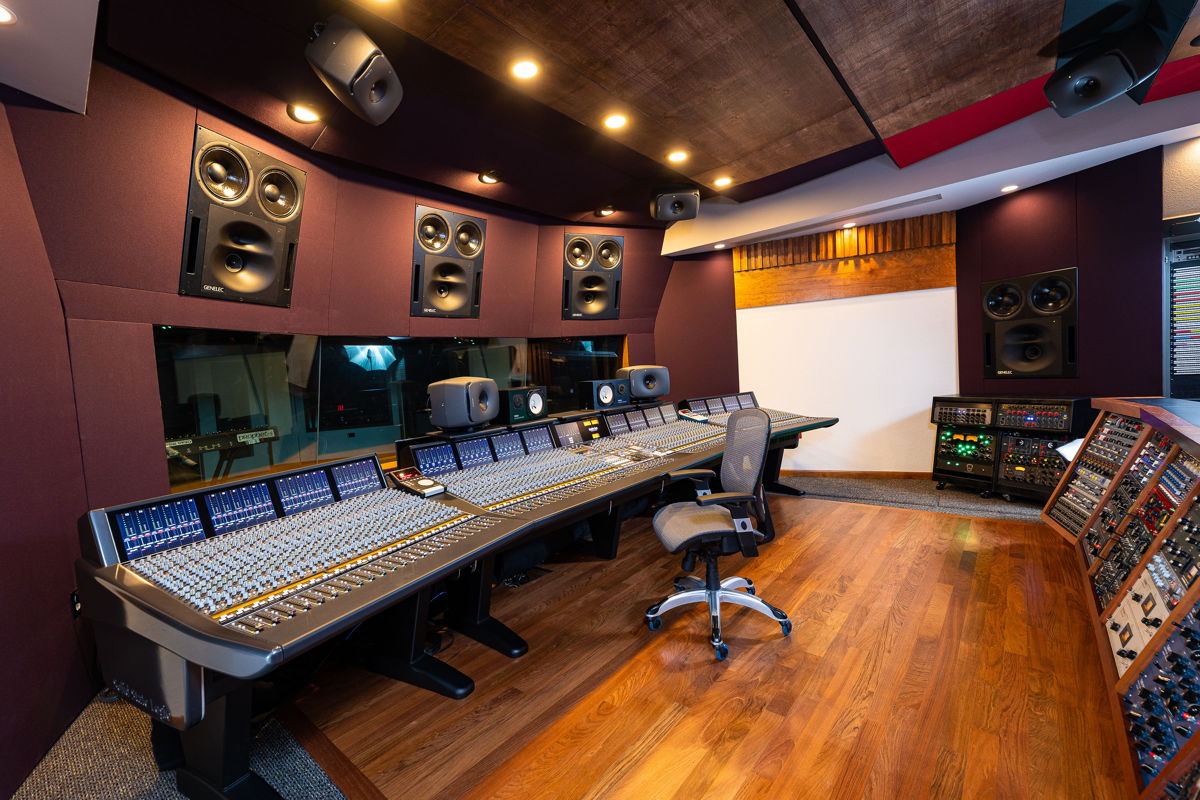 Mansion Sound Studio A. Photo credit: Chris Schmitt
