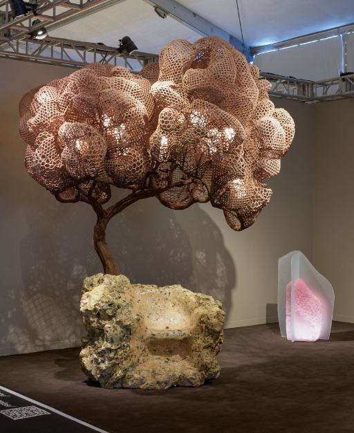 Carpenters Workshop Gallery at Design Miami 2023. Image courtesy of James Harris for Design Miami