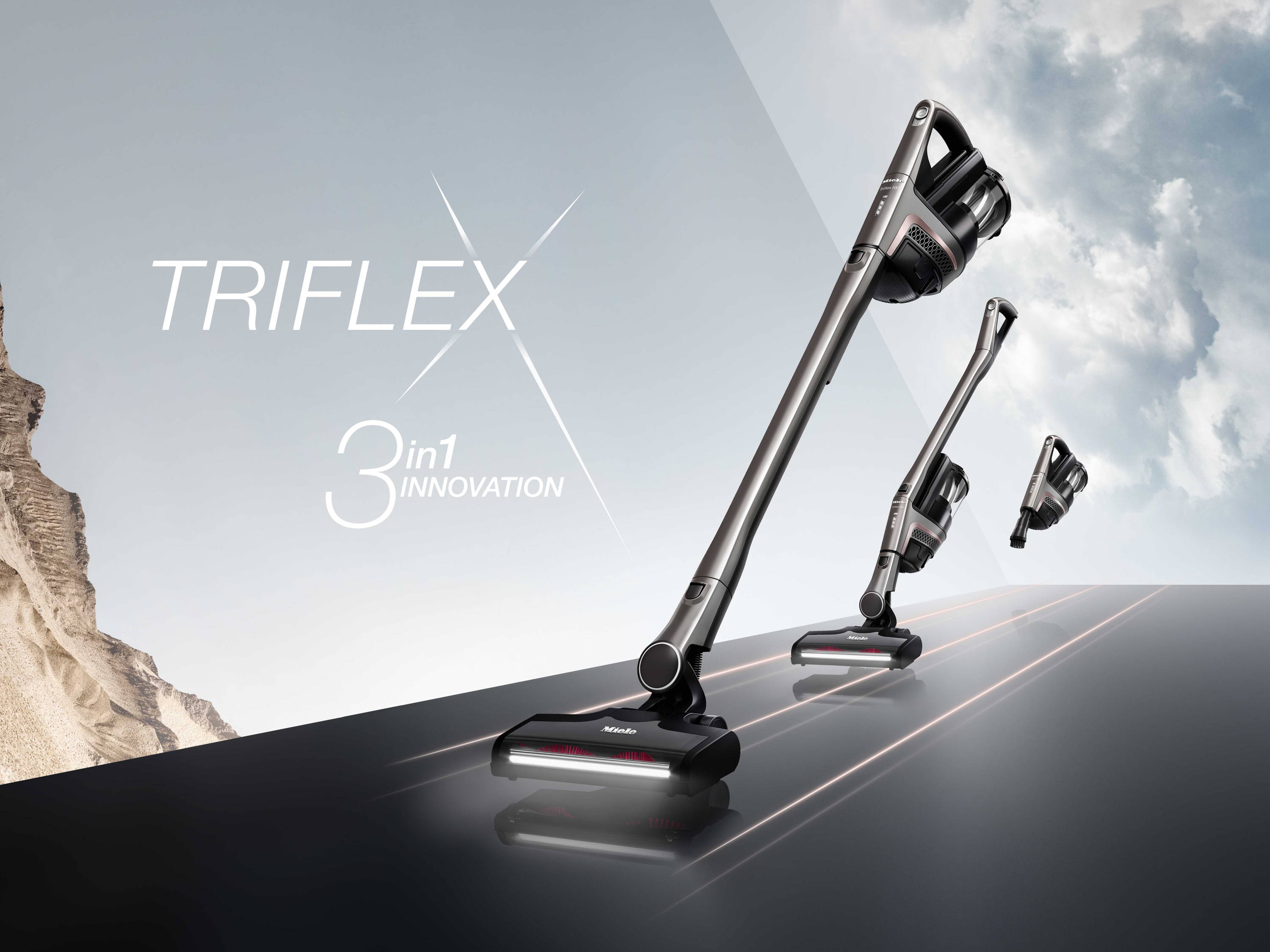 Miele lance le Triflex HX1, son premier aspirateur-balai