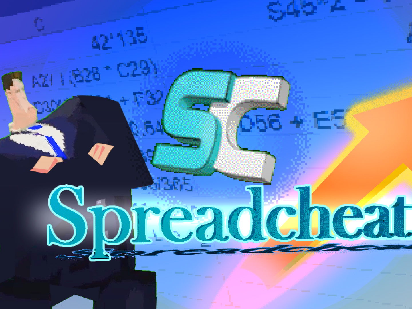 Spread those sheets with SpreadCheat, the 90s-Themed Puzzle Game for Excel enthusiasts and Corporate Climbers! 