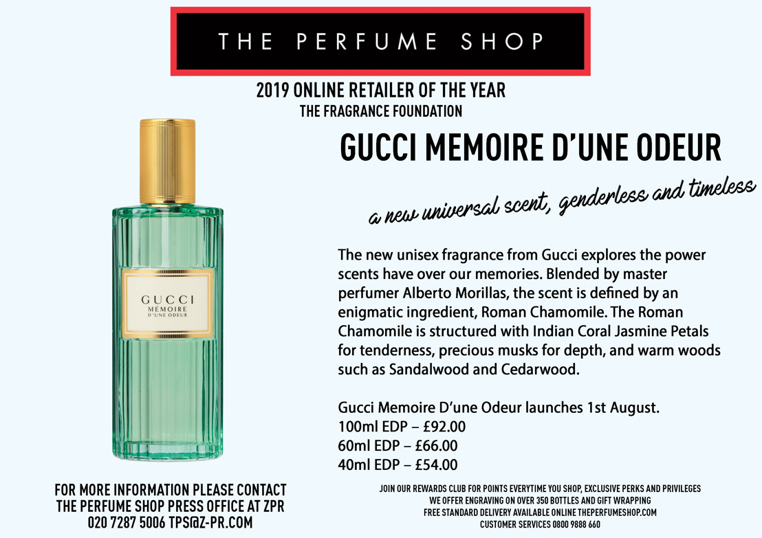 gucci genderless fragrance