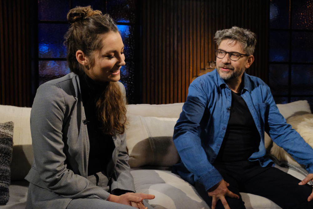 Angelique Van Ombergen en Wim Helsen - (c) Panenka / VRT