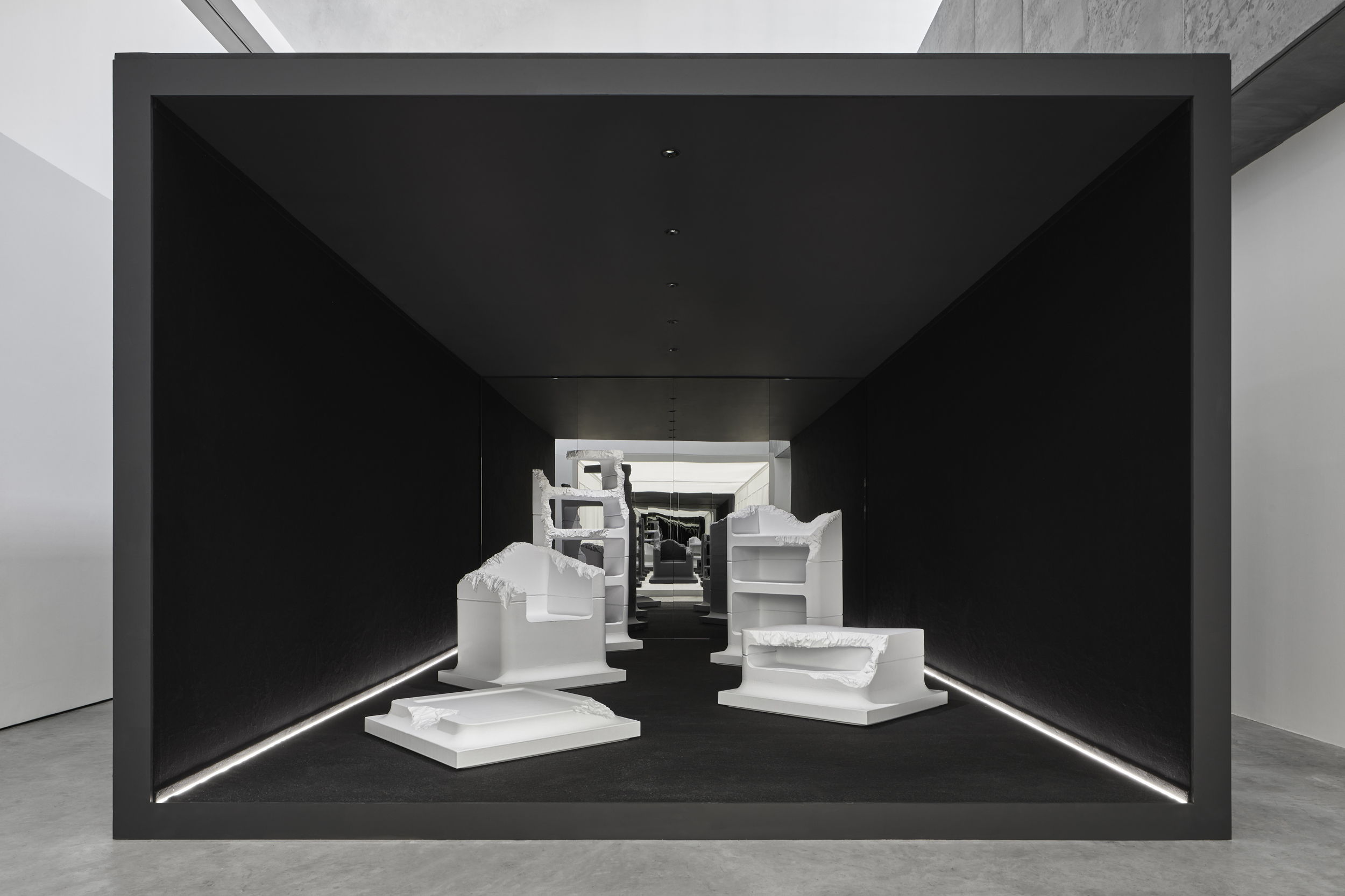 'THE SCULPTED SERIES' designed by Snarkitecture for Gufram