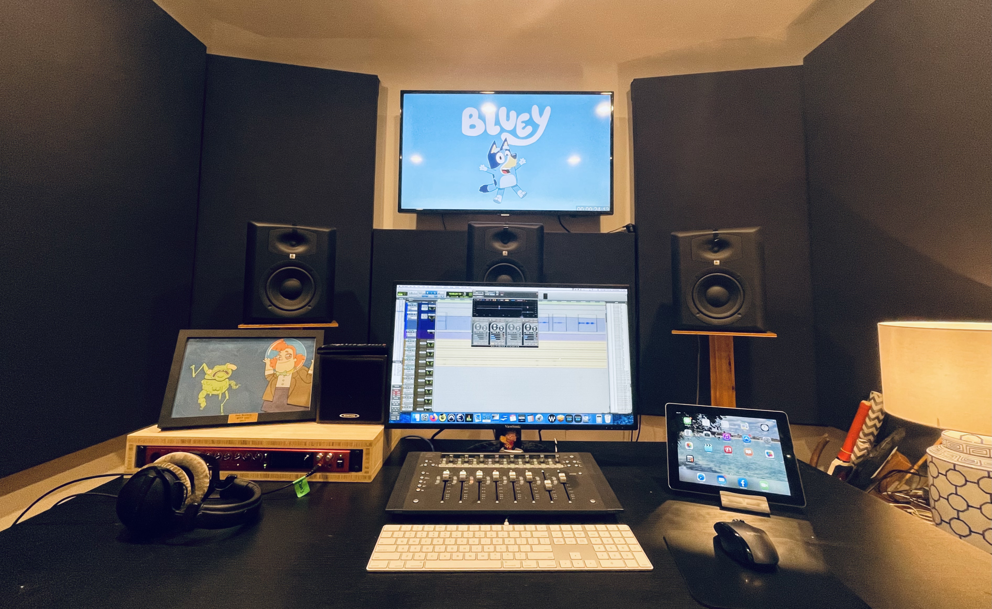 Dan Brumm on Sound Designing the Hit TV series, Bluey, with Sennheiser and Neumann 
