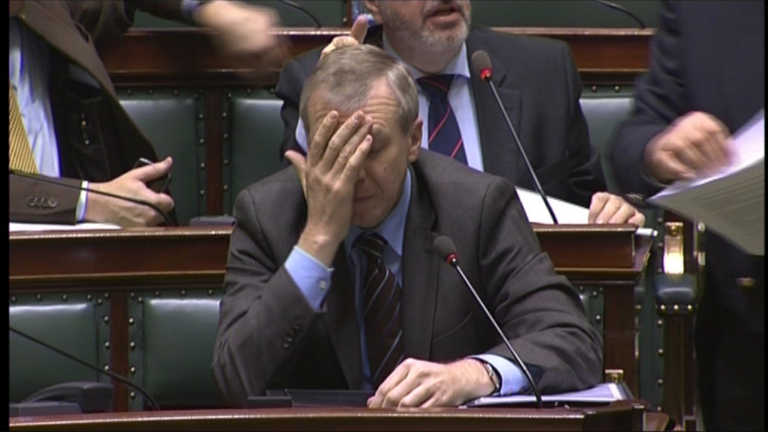 Archiefbeeld premier Yves Leterme 2008 - (c) VRT