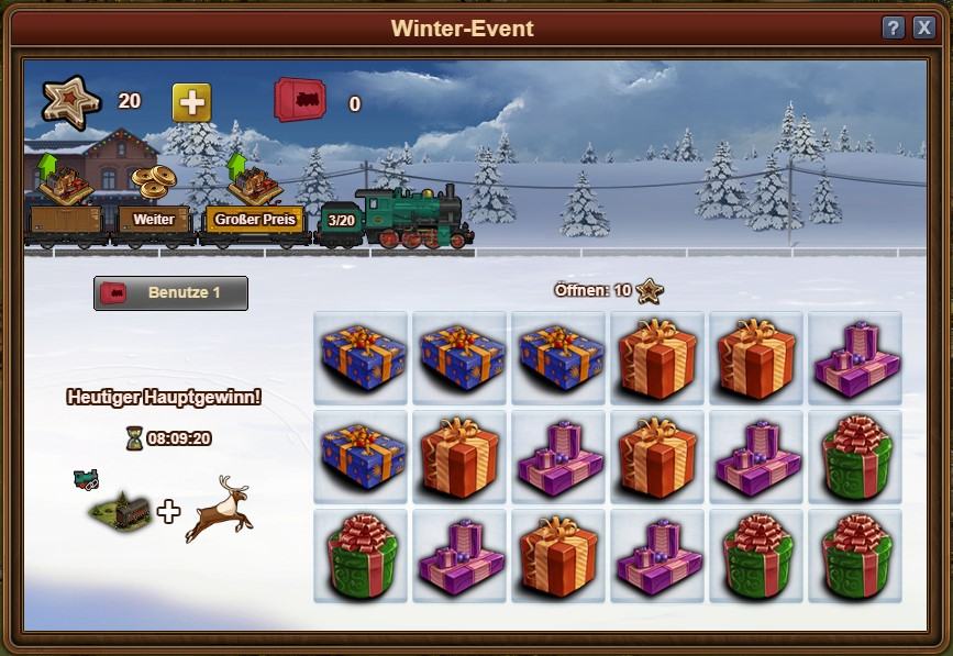 Forge of Empires - Winter-Event - Screenshot