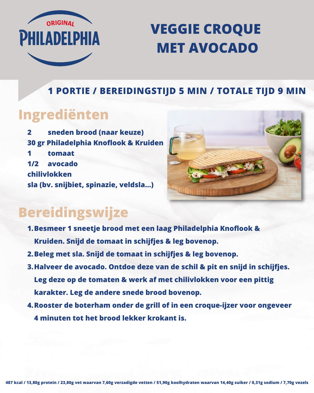 Philadelphia Broodwinners Recept