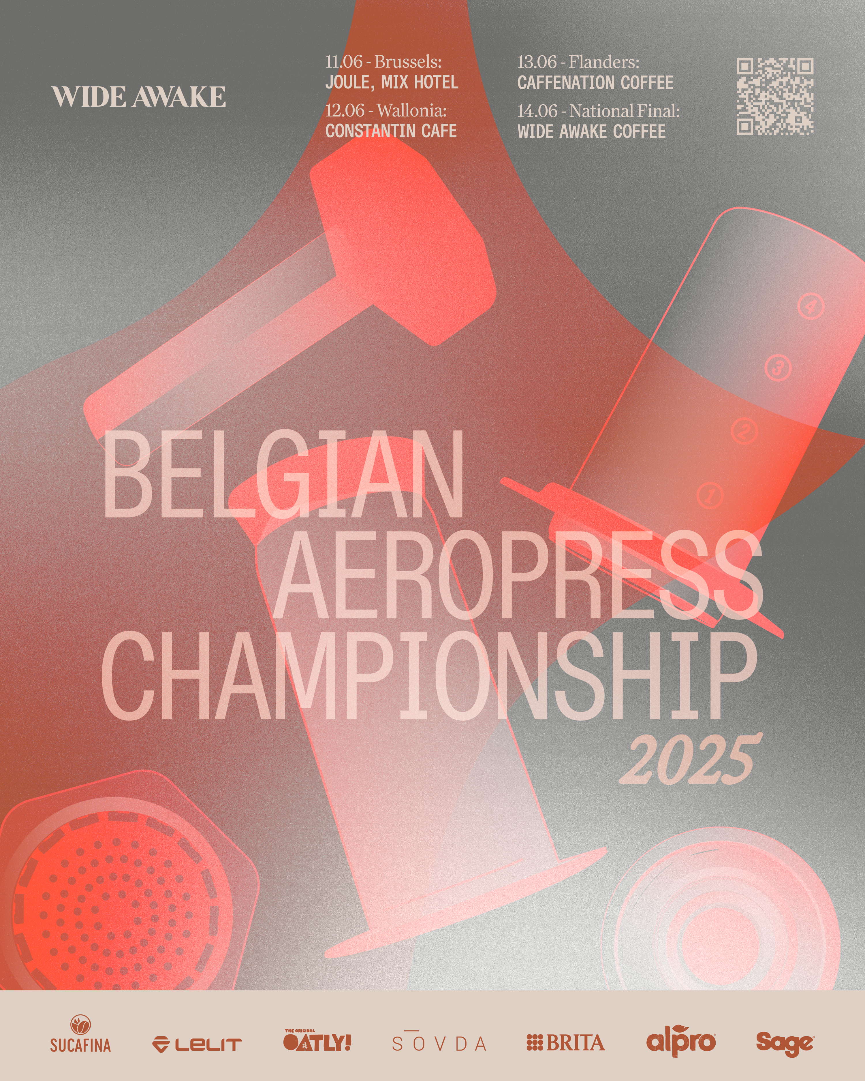 Wide Awake organiseert grootste Belgische Specialty Coffee competitie  