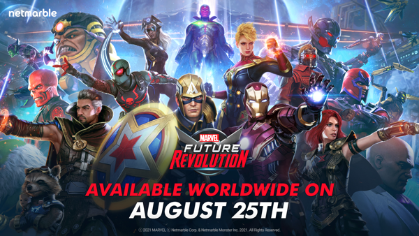 Marvel Future Revolution de Netmarble sera disponible dans le monde entier le 25 août