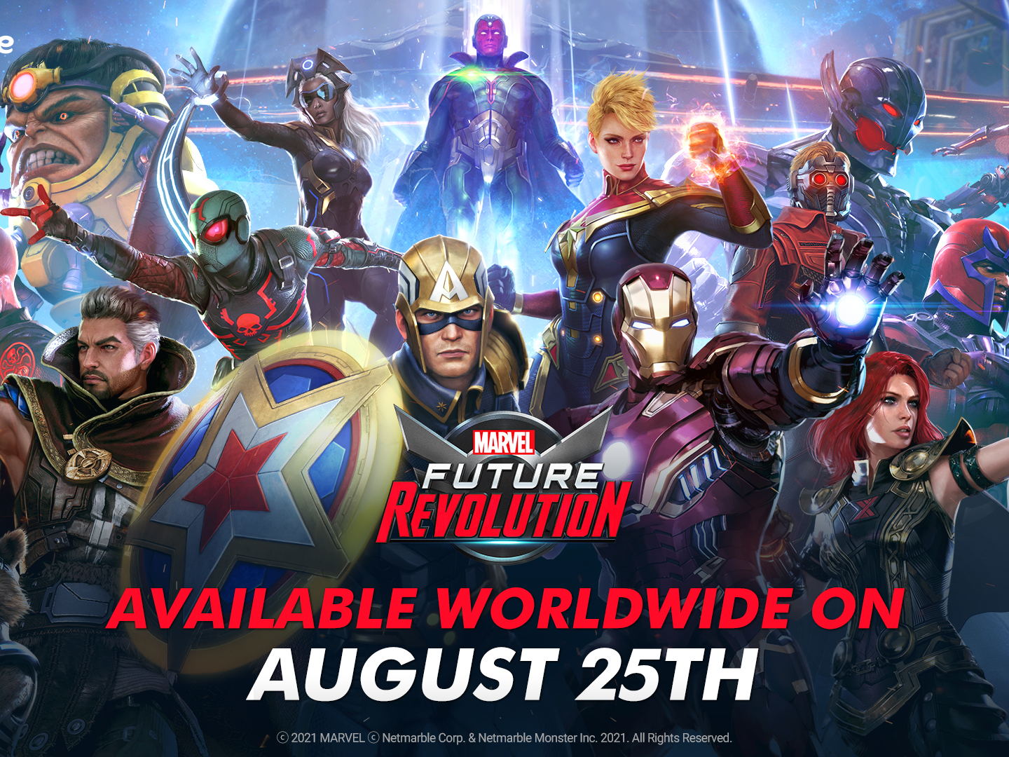 Marvel Future Revolution de Netmarble sera disponible dans le monde entier le 25 août