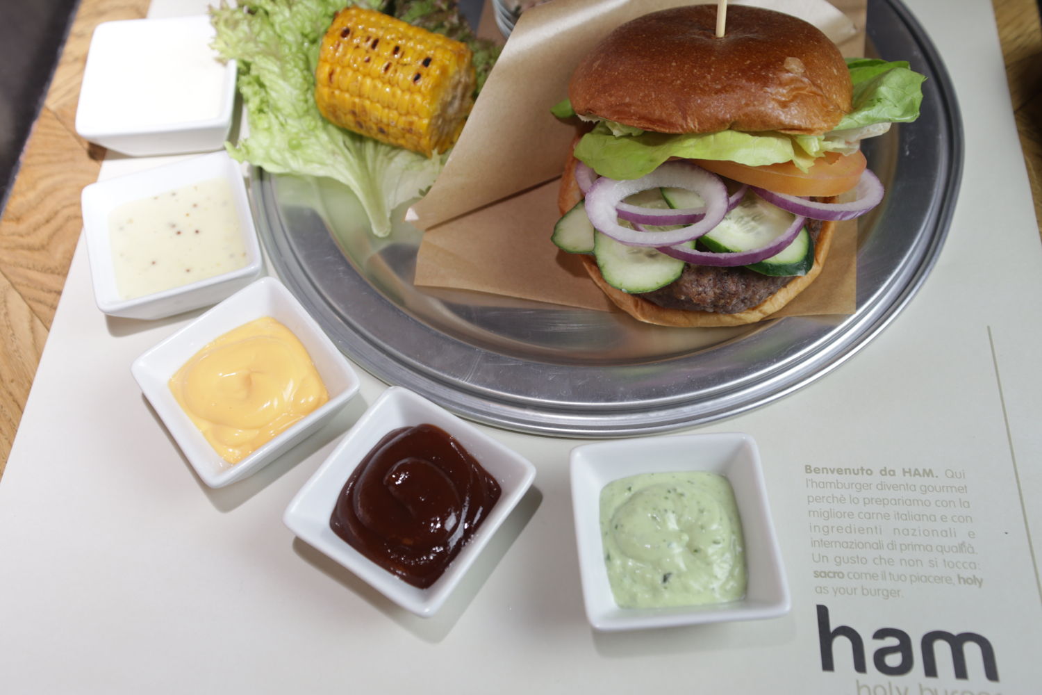 Hamburger - HAM HOLY BURGER