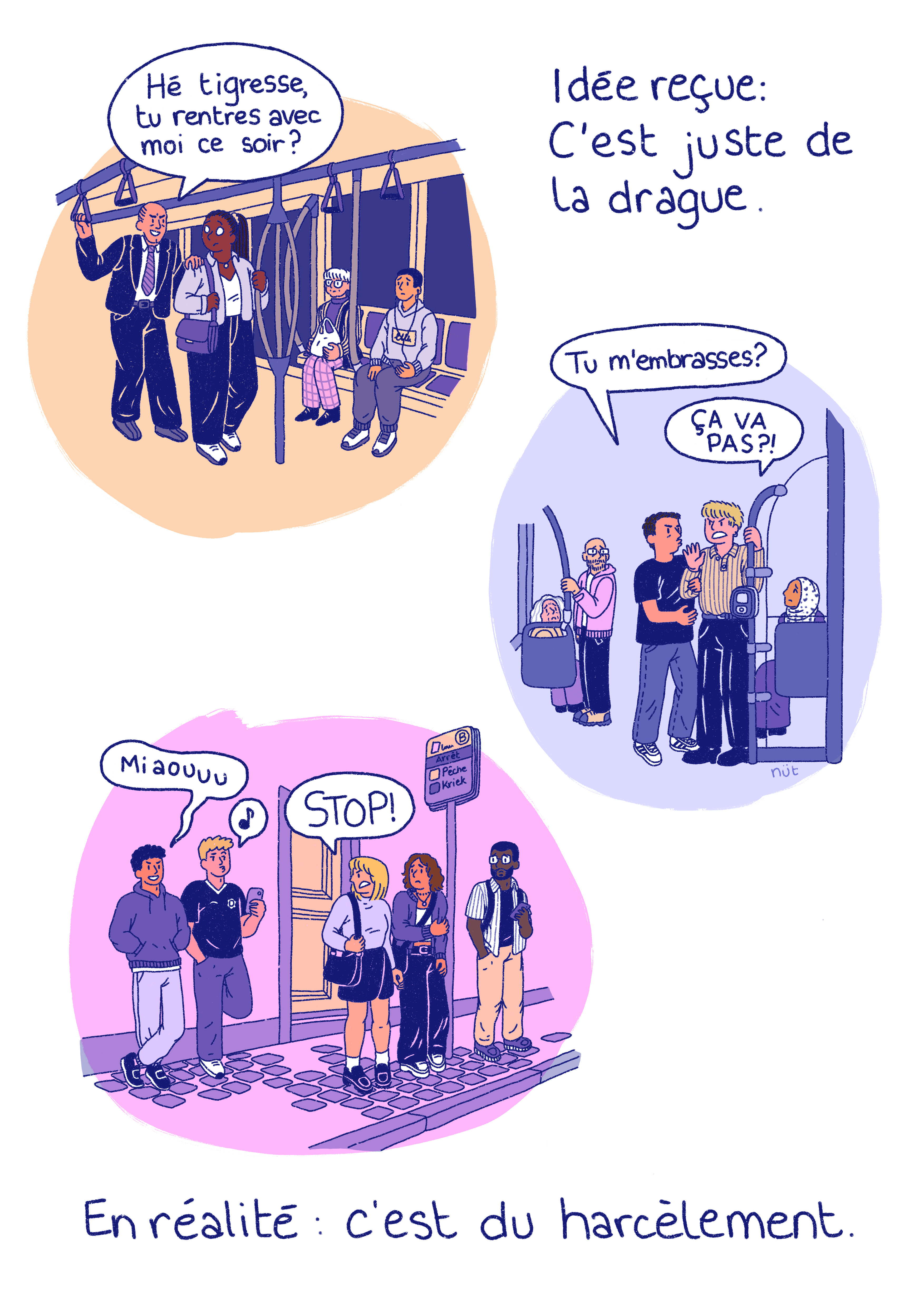 La STIB s’engage contre le harcèlement sur son réseau