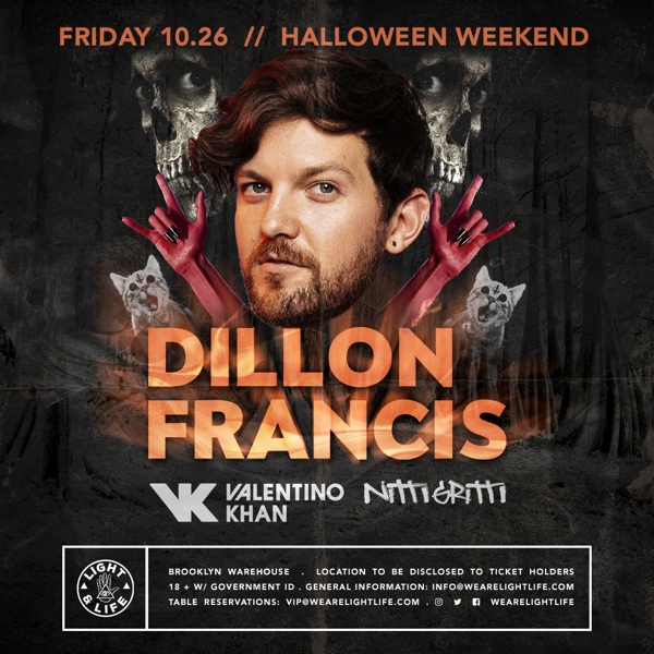 Light & Life Announces NYC Halloween Weekend Event