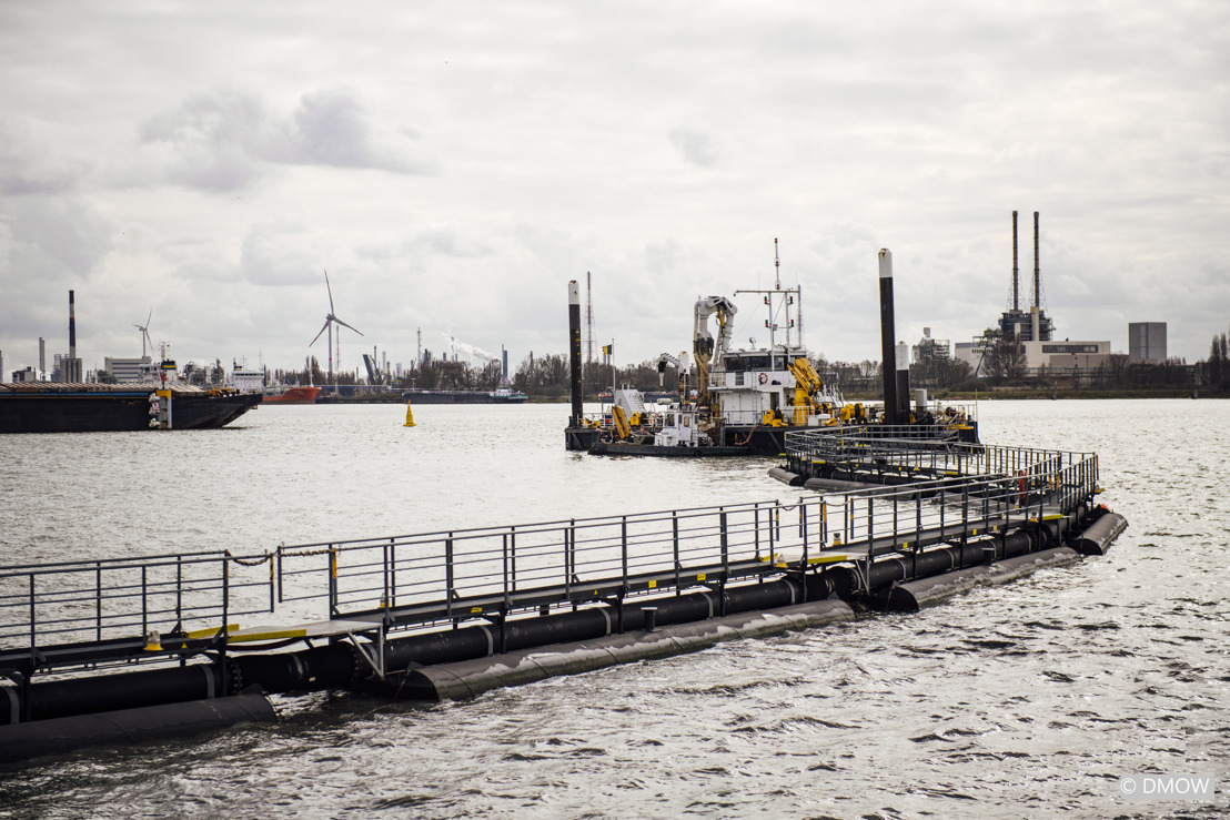 The Flemish government, Port of Antwerp and SeReAnt together improve the water quality at the Port of Antwerp