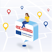 Europa Direct Oost-Vlaanderen gaat virtueel met online spel Geoguessr