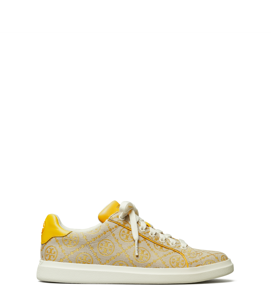 TB Howell T-Monogram Sneaker 81249 in Goldfinch (2)