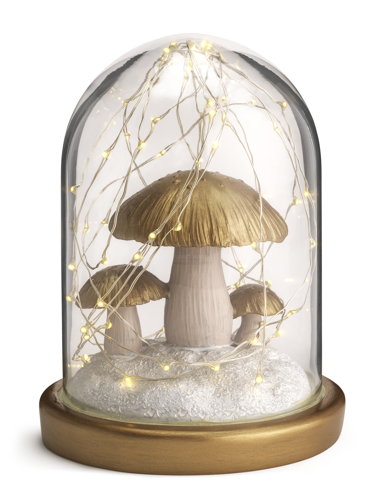 Habitat, Light up Mushroom Scene Cloche, 3243510, £20
