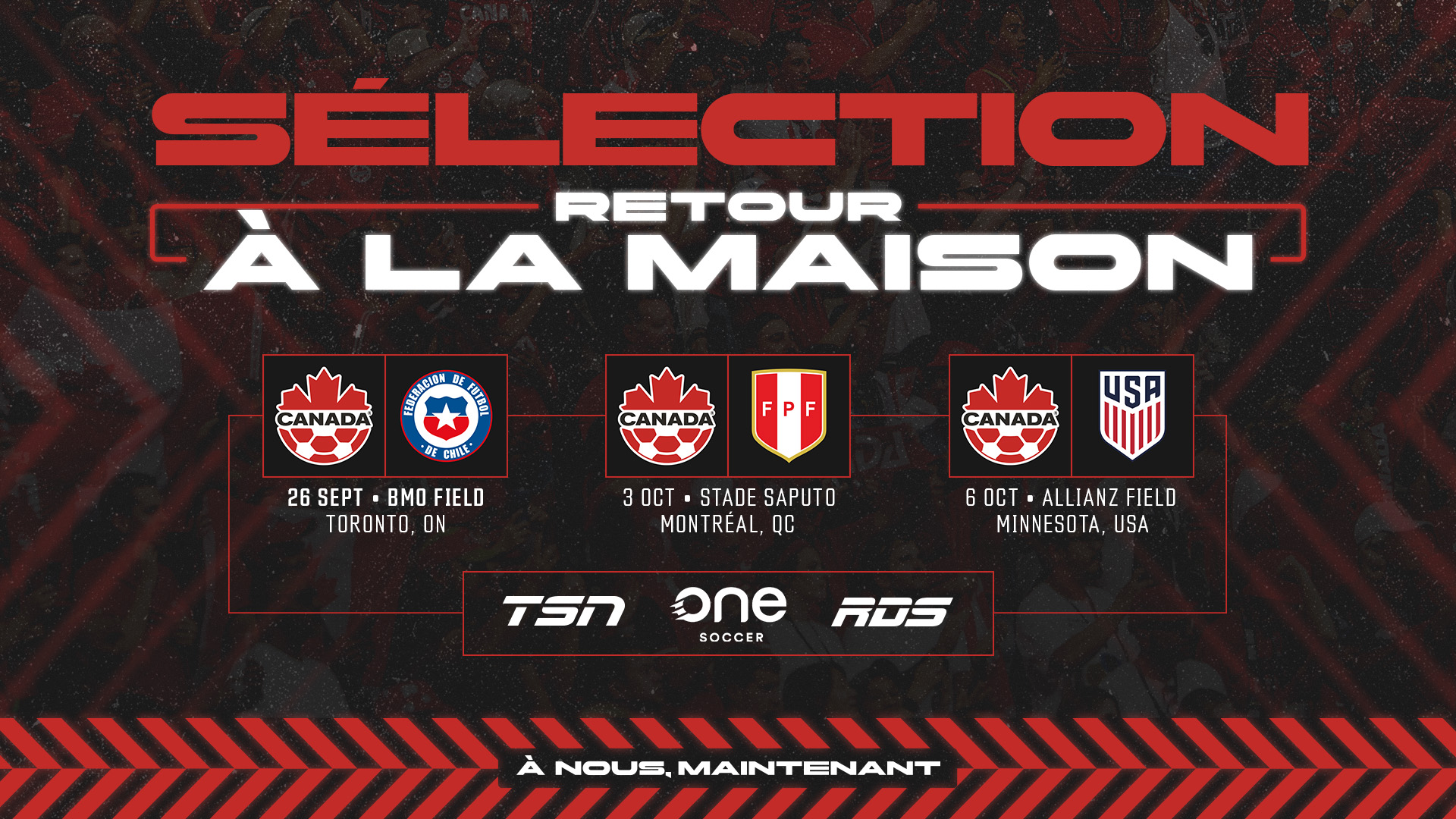 La sélection du CANMNT dévoilée pour la fenêtre internationale de…