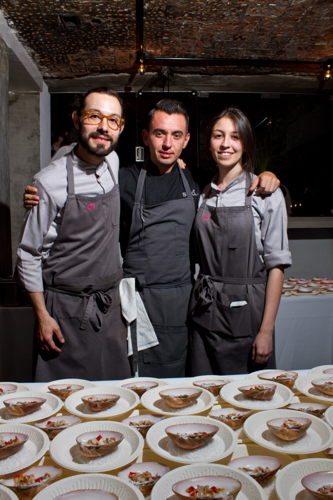 Chef Joaquín, Chef Edgar y Chef Sofía