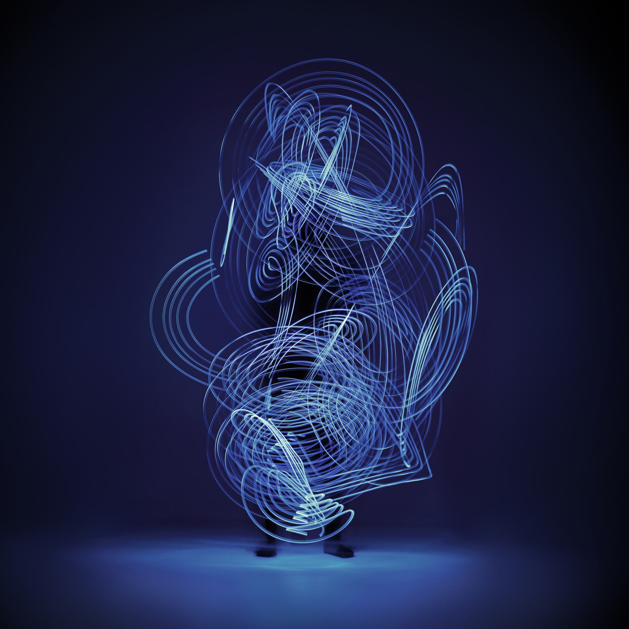 This intricately designed image in collaboration with Tyrone Ohia and Extended Whānau represents the visualisation of mauri and the life energies of wāhine Māori. In the centre stands a woman, as the frequencies and vibrations surround her. The darkness in the image represents the unseen. Photo courtesy of Extended Whānau. This intricately designed image in collaboration with Tyrone Ohia and Extended Whānau represents the visualisation of mauri and the life energies of wāhine Māori. In the centre stands a woman, as the frequencies and vibrations surround her. The darkness in the image represents the unseen. Photo courtesy of Extended Whānau.
