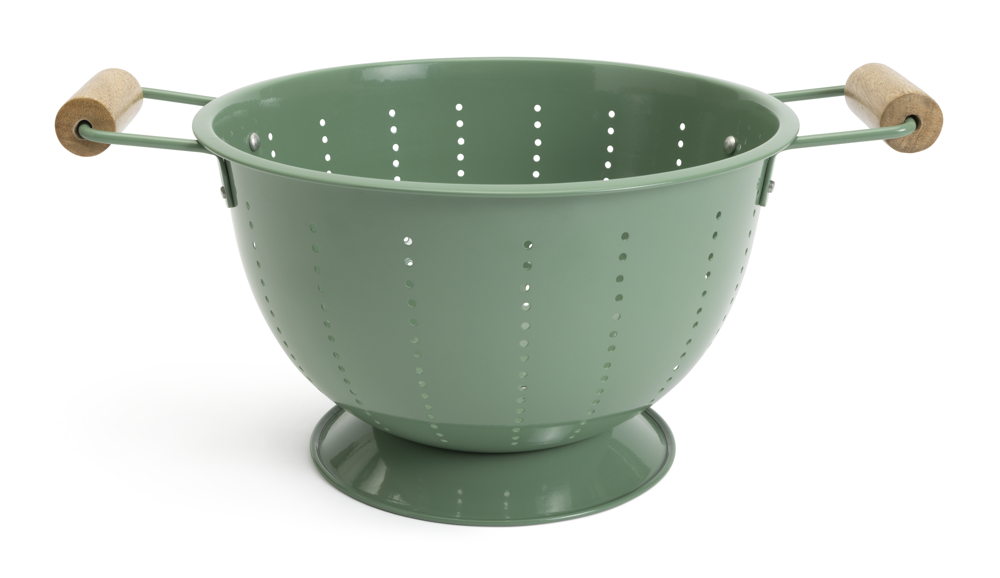 Habitat Global Enamel & Wood Colander, £12