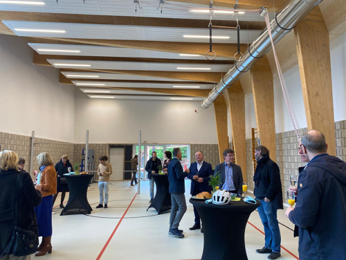 Le Boodschapsinstituut à Schaerbeek inaugure sa nouvelle salle de sport