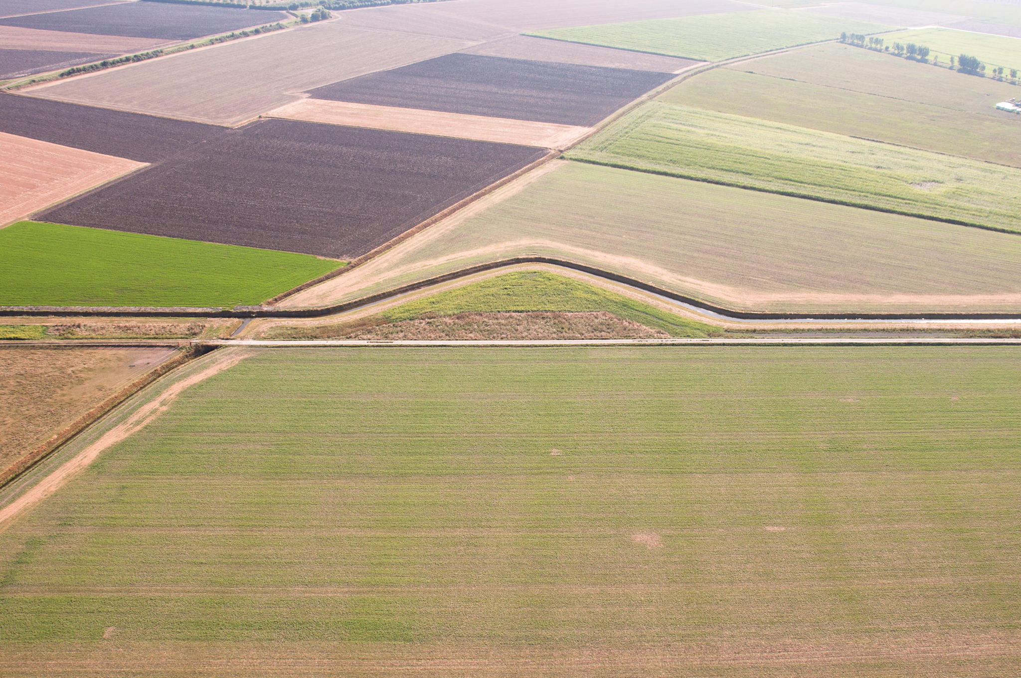 De Cantelmolinie gezien vanuit de lucht