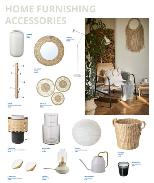 July 2022 - Home accessories