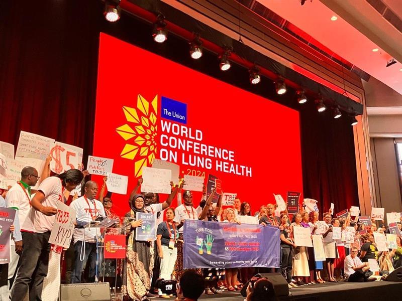 MSF and global TB activists take stage at annual TB conference
