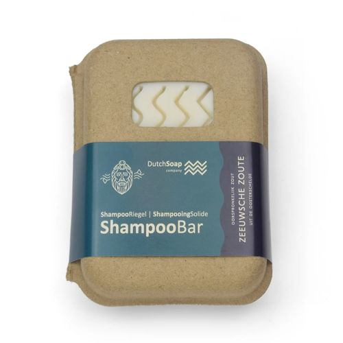 Zeeuwsche Zoute Shampoo Bar in samenwerking met Dutch Soap Company in verpakking. (© Zeeuwsche Zoute)