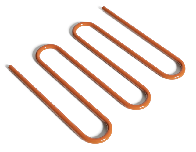 Habitat Optimist Wire Steel Trivet - Orange, £6