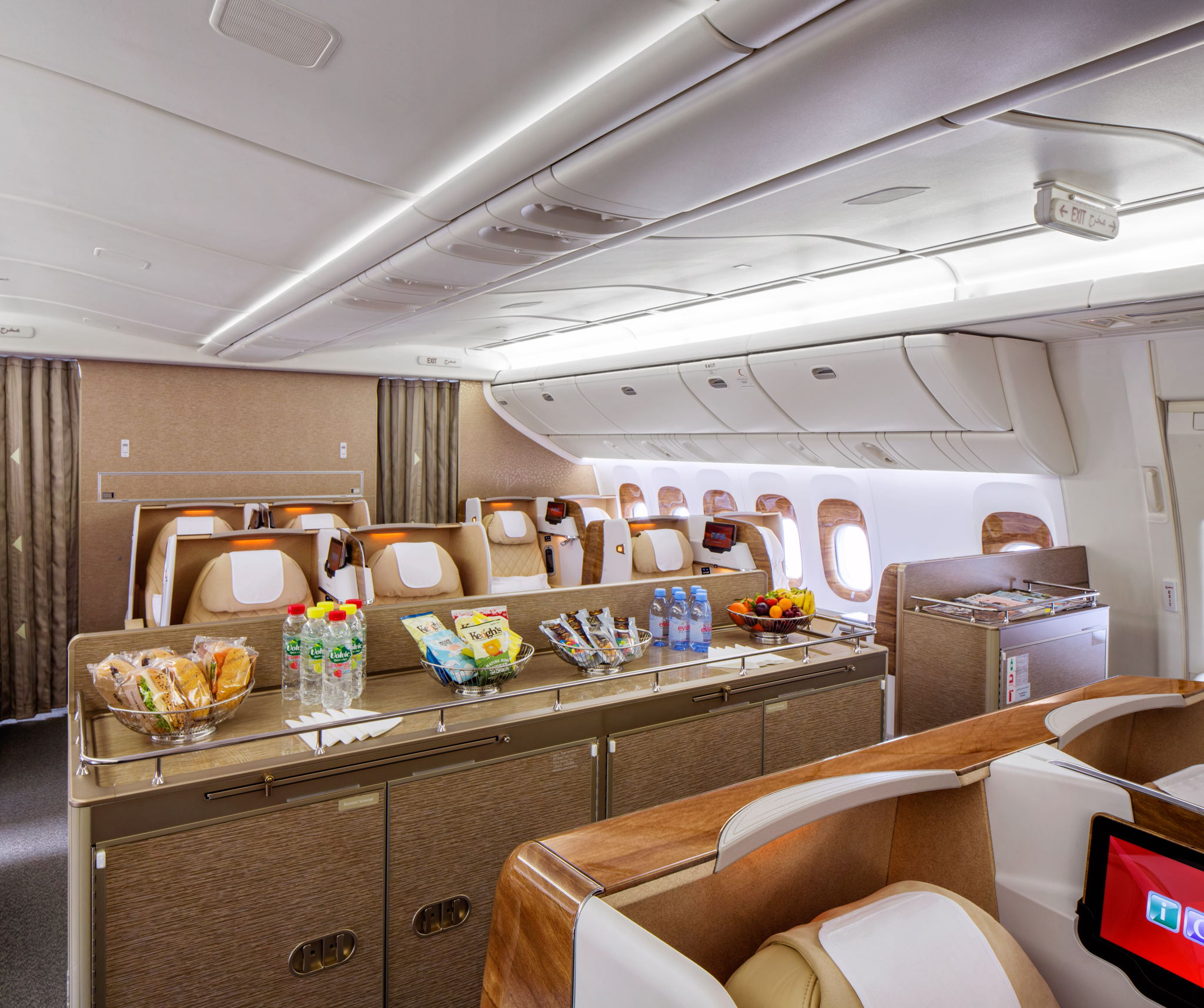 Emirates Unveils More Spacious Business Class Seats On Its Boeing 777 Aircraft 0641