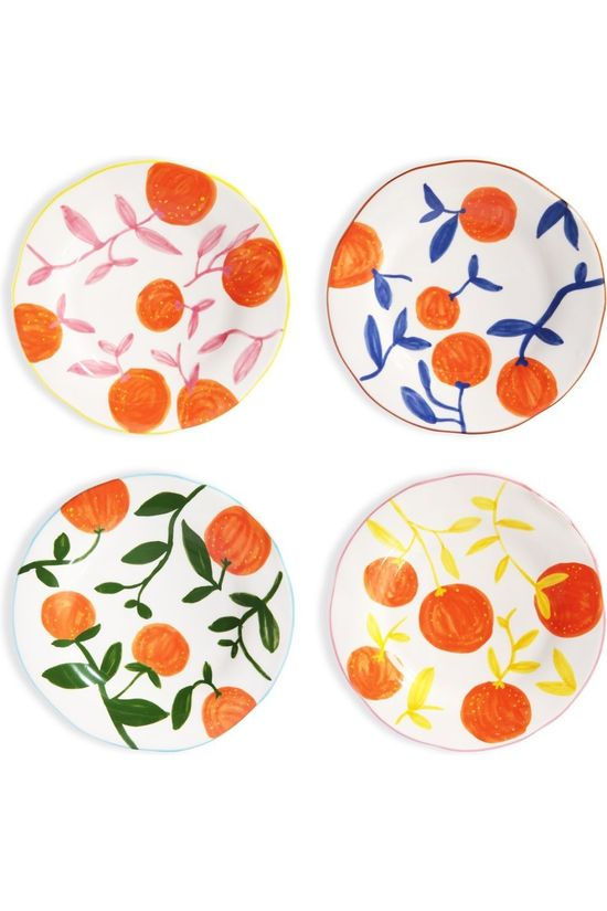 &Klevering BordenPlateOrangeTwigSetof4 JUTTU €59,95 &Klevering BordenPlateOrangeTwigSetof4 JUTTU €59,95