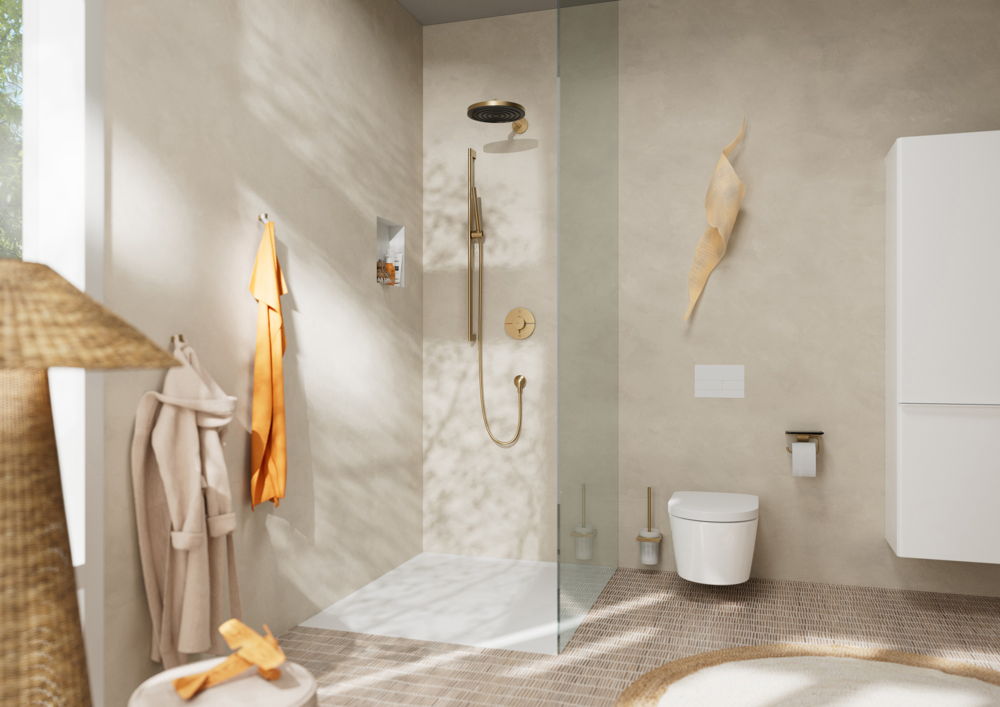 ©hansgrohe douche Pulsify - thermostat ShowerSelect Comfort - EluPura Toilet