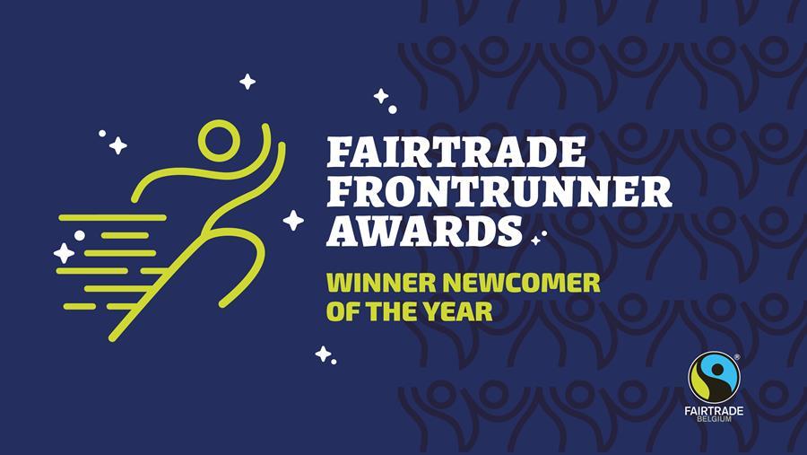 Award uitgereikt aan Guylian op de Fairtrade Frontrunner Awards op 5 oktober 2023 in de categorie Newcomer of the year
